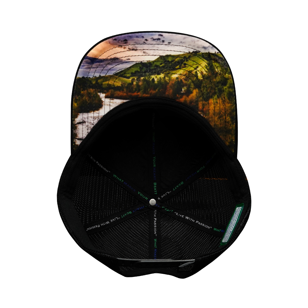 Alabama - 6 Panel - Green Camo / Black - Laser Mesh (Unisex)