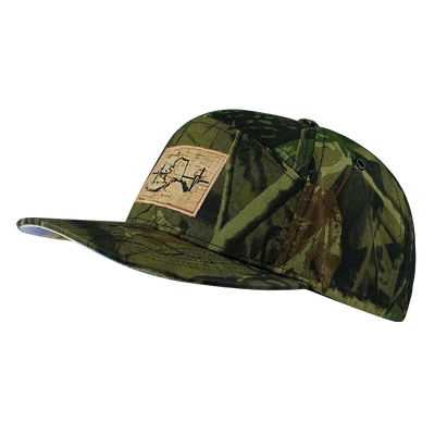 Alaska - 7 Panel - Fall Tree Camo - Fabric Back (Unisex)