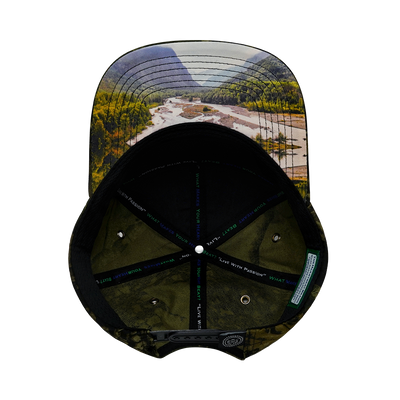 Alaska - 7 Panel - Fall Tree Camo - Fabric Back (Unisex)