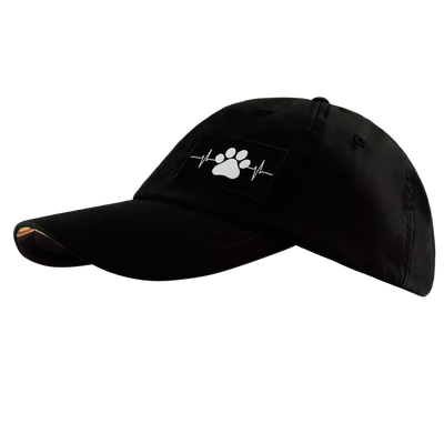Dog - 6 Panel - Unstructured - Black - Laser Mesh (Unisex)