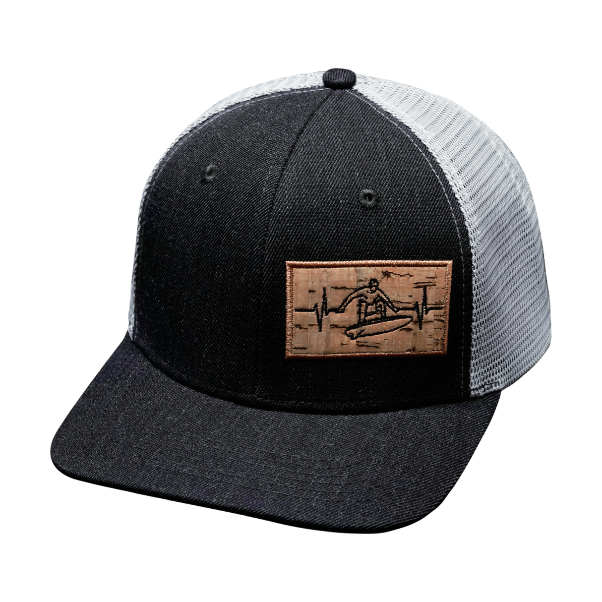 Surf - 6 Panel - Charcoal / Gray - Trucker Mesh (Unisex)
