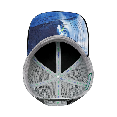 Surf - 6 Panel - Suede - Black / Gray - Trucker Mesh (Unisex)
