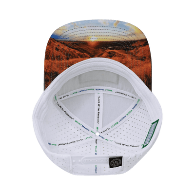 Idaho - 7 Panel - Cork - Gray / White - Laser Mesh (Unisex)