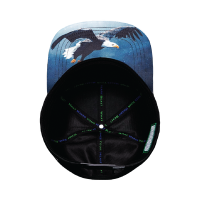 Idaho - 7 Panel - Navy Camo / Black - Laser Mesh (Unisex)
