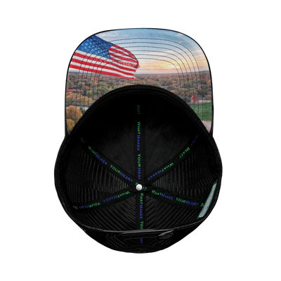 Idaho - 6 Panel - Black Camo / Black - Trucker Mesh (Unisex)