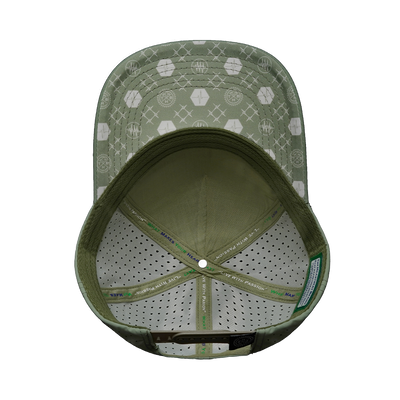 Yoga - 5 Panel - Structured - Sage - Laser Mesh (Unisex)