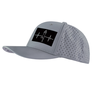 Yoga - 6 Panel - Gray - Laser Mesh (Unisex)