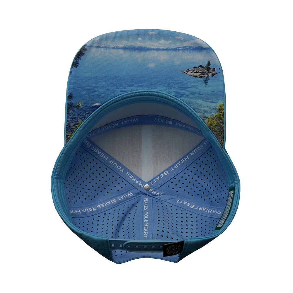 THB - 7 Panel - Light Blue / White / Teal - Laser Mesh (Unisex)