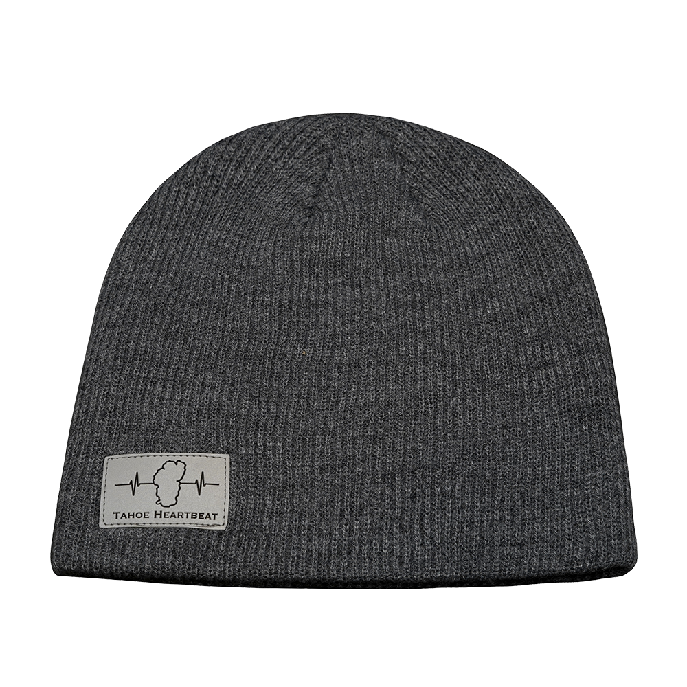 Tahoe - Beanie - No Cuff - Gray (Unisex)
