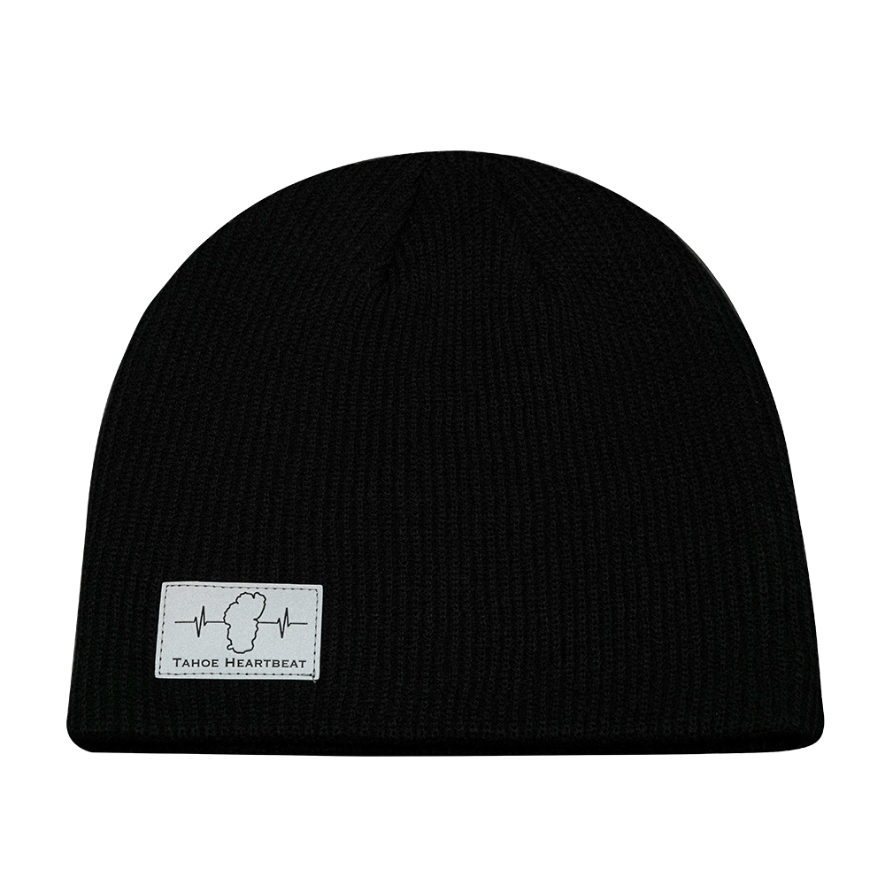 Tahoe - Beanie - No Cuff - Black (Unisex)