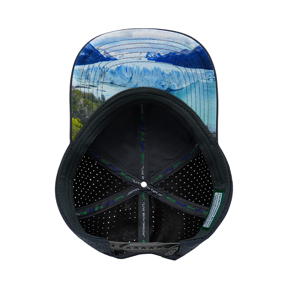 Alaska - 6 Panel - Cork - Charcoal - Laser Mesh (Unisex)