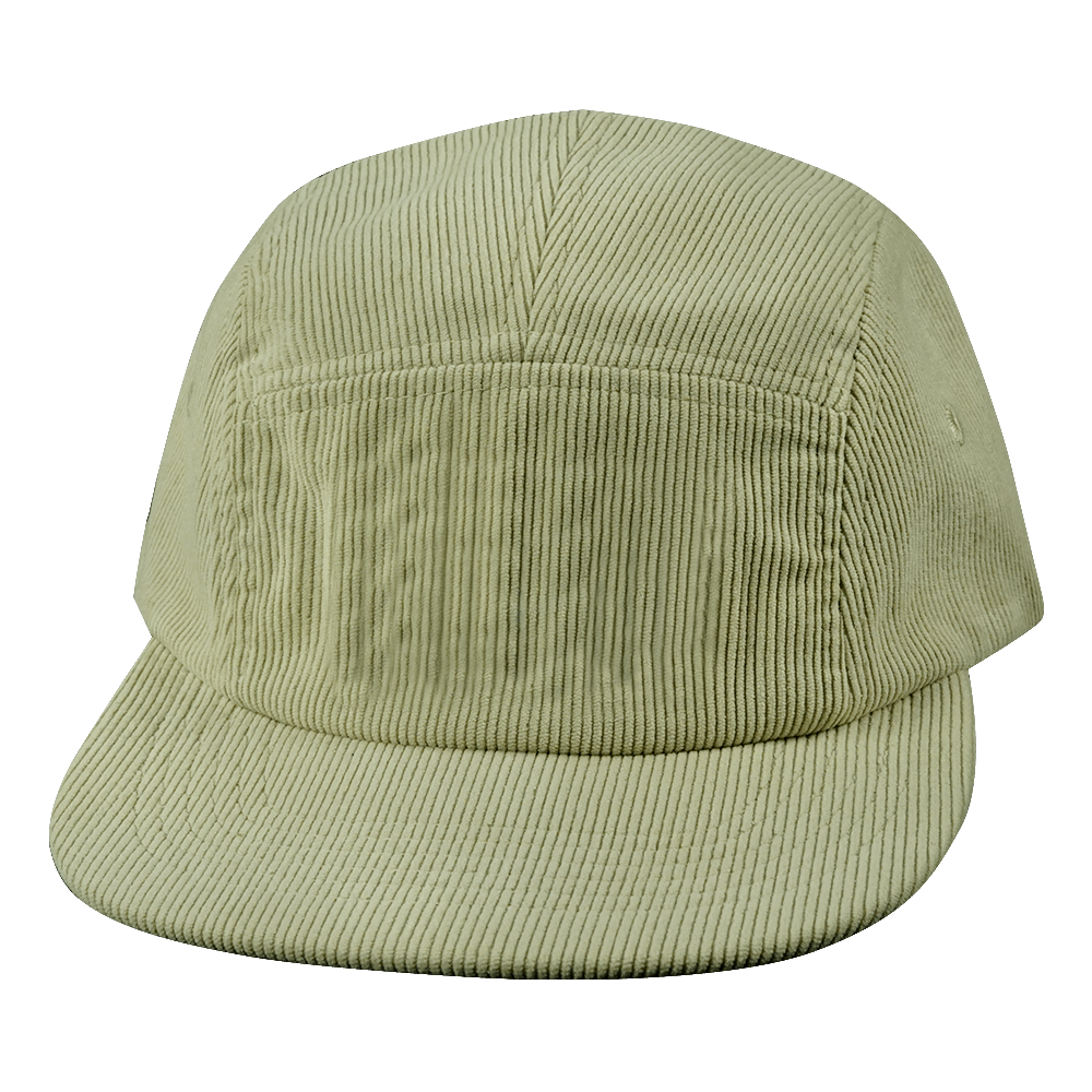 Blank - 5 Panel - Unstructured - Corduroy - Sand (Unisex) - Full Fabric