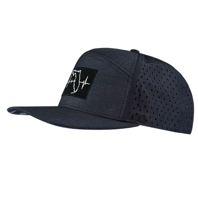 Florida - 7 Panel - Ocean Blue - Laser Mesh (Unisex)