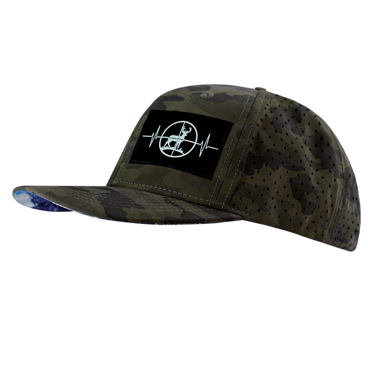 Hunting - 6 Panel - Soft Earth Camo - Laser Mesh (Unisex)