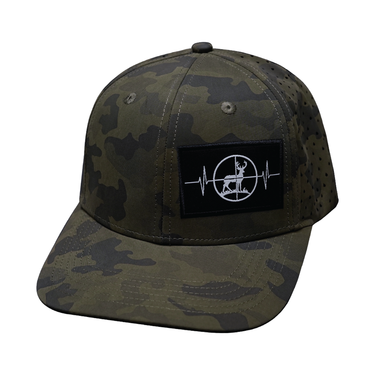 Hunting - 6 Panel - Soft Earth Camo - Laser Mesh (Unisex)