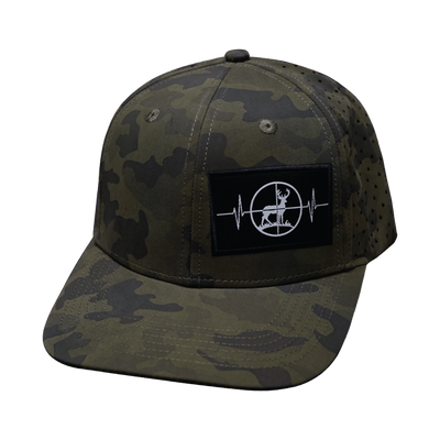 Hunting - 6 Panel - Soft Earth Camo - Laser Mesh (Unisex)