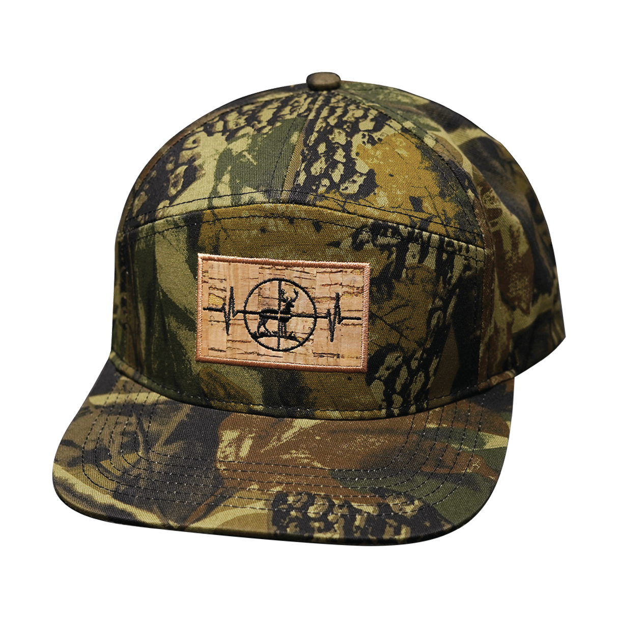 Hunting - 7 Panel - Rust Tree Camo - Fabric Back (Unisex)