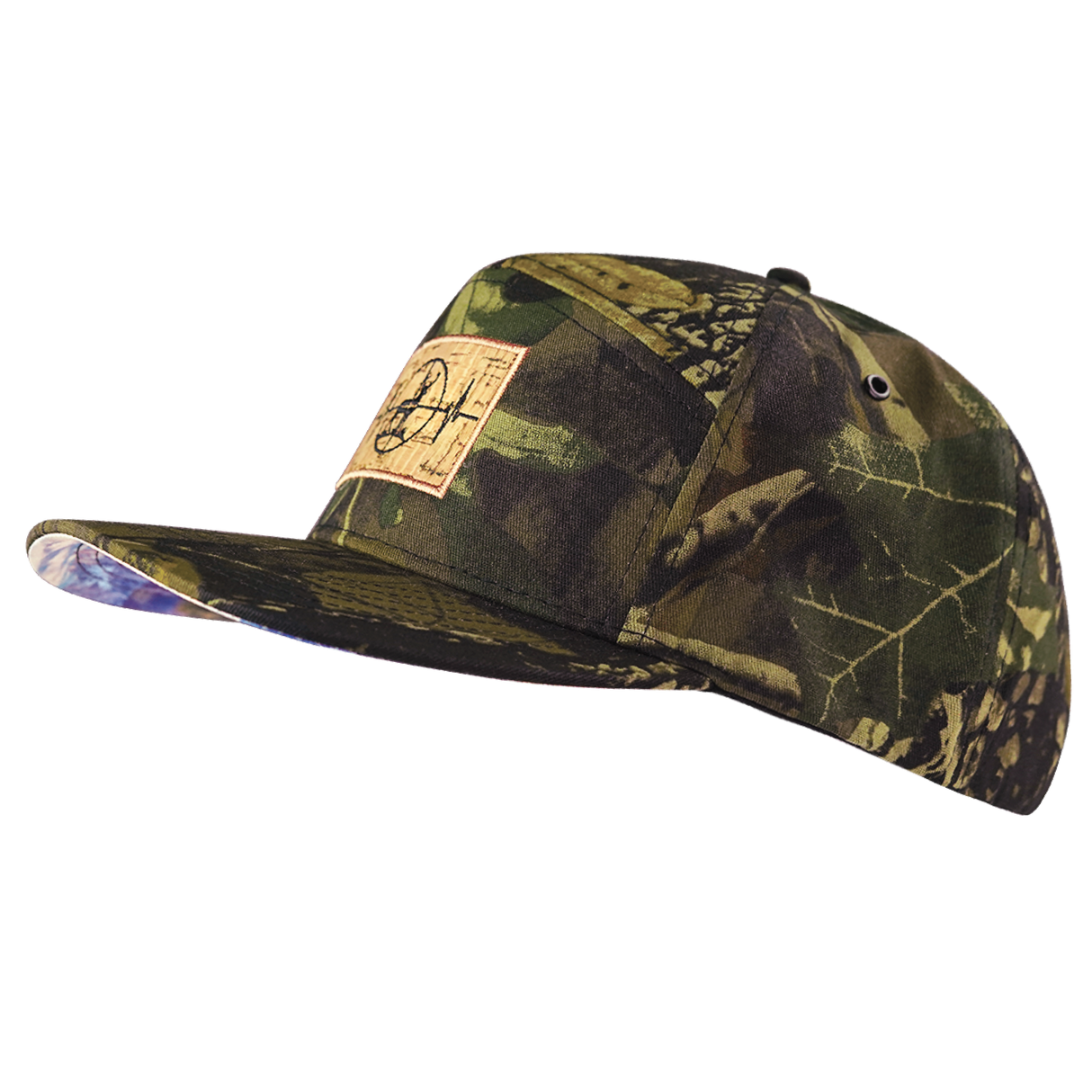 Hunting - 7 Panel - Rust Tree Camo - Fabric Back (Unisex)