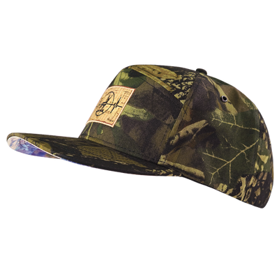Hunting - 7 Panel - Rust Tree Camo - Fabric Back (Unisex)