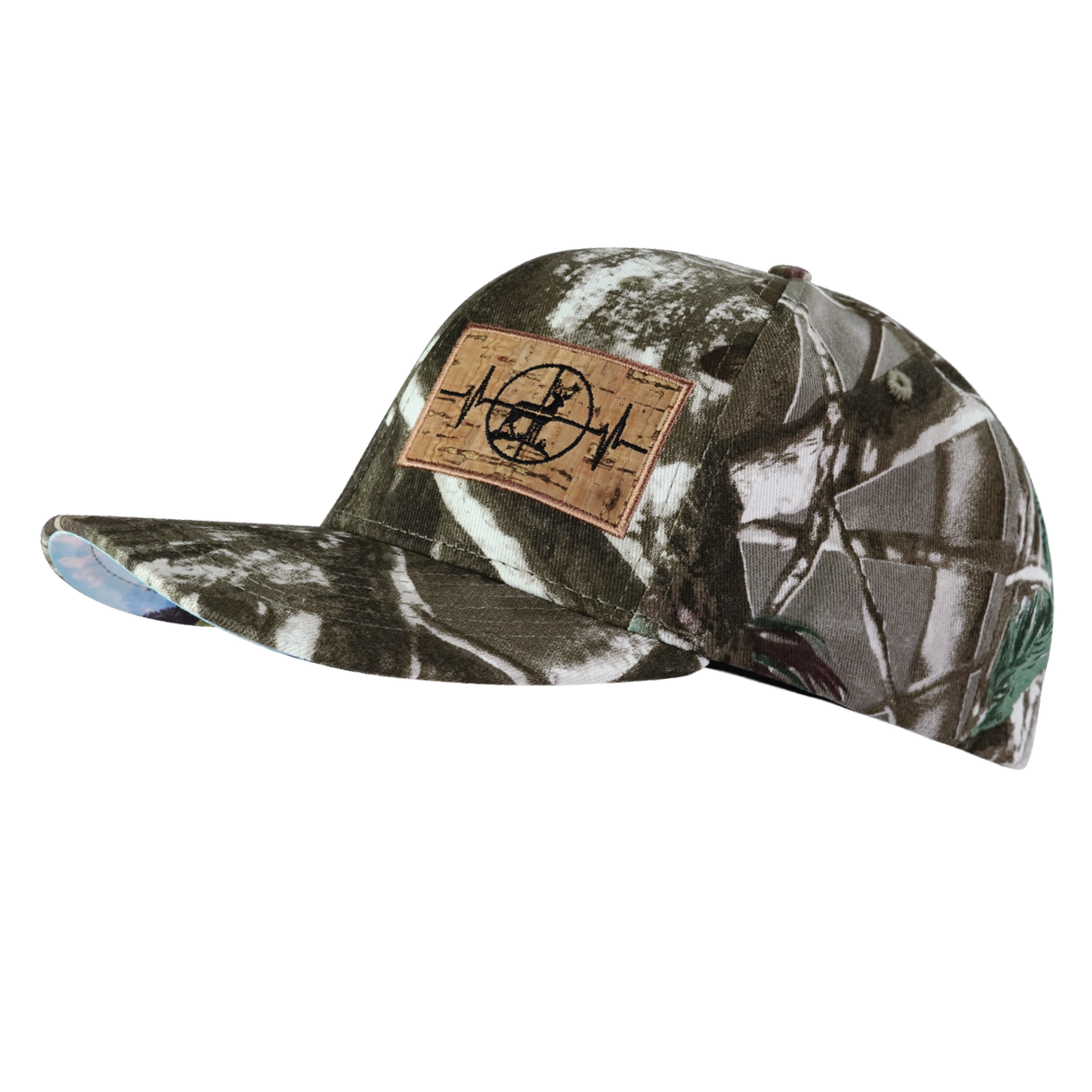 Hunting - 6 Panel - Light Moss Tree Camo - Fabric Back (Unisex)