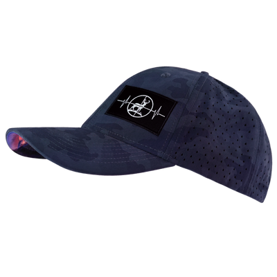 Hunting - 6 Panel - Shallow Fit - Soft Dark Camo - Laser Mesh (Unisex)
