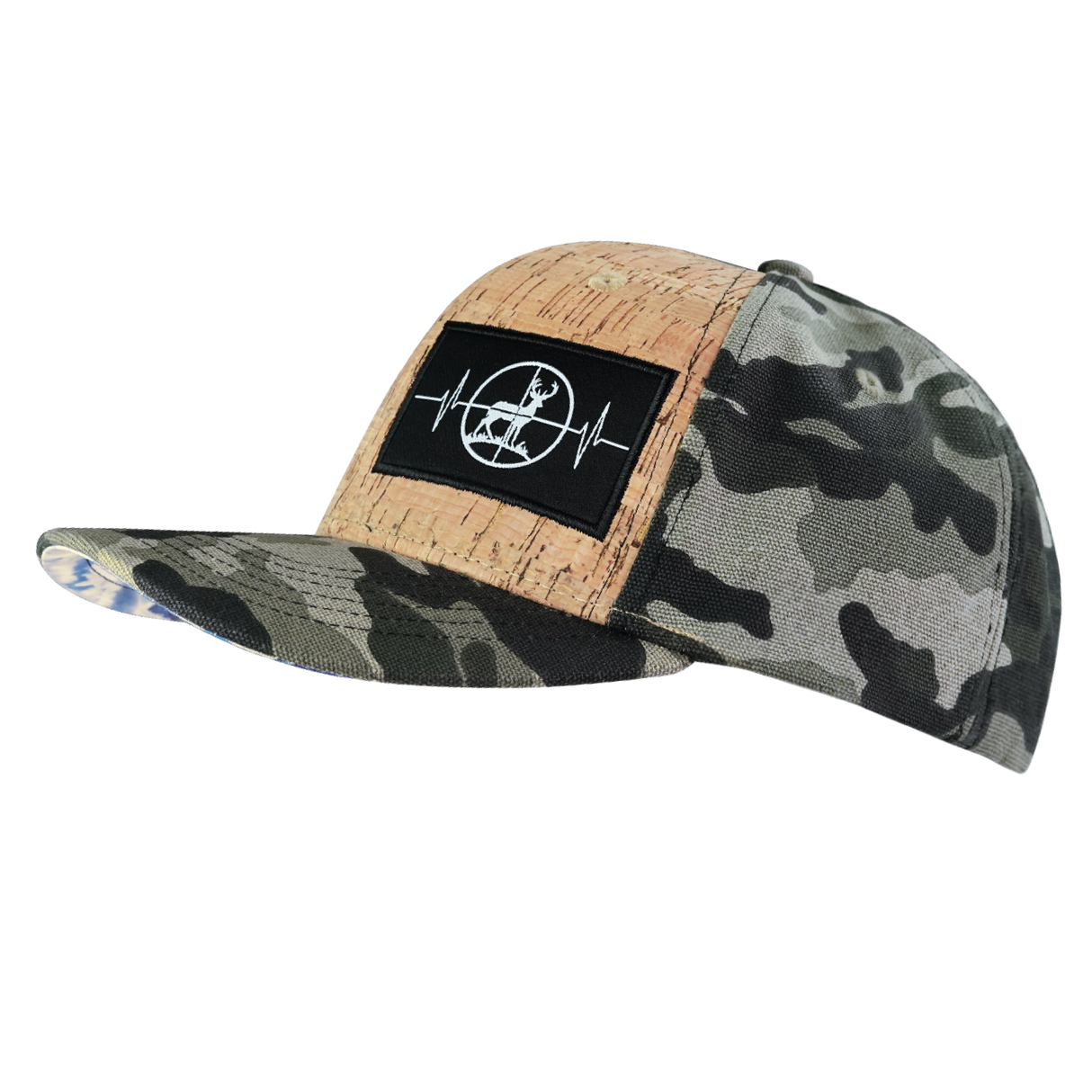 Hunting - 6 Panel - Cork - Tan Tree Camo - Fabric Back (Unisex)