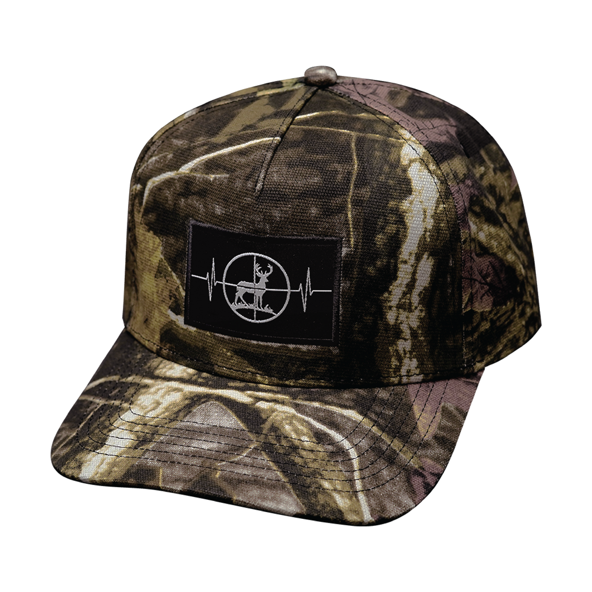 Hunting - 5 Panel - Structured - Tan Tree Camo - Fabric Back (Unisex)