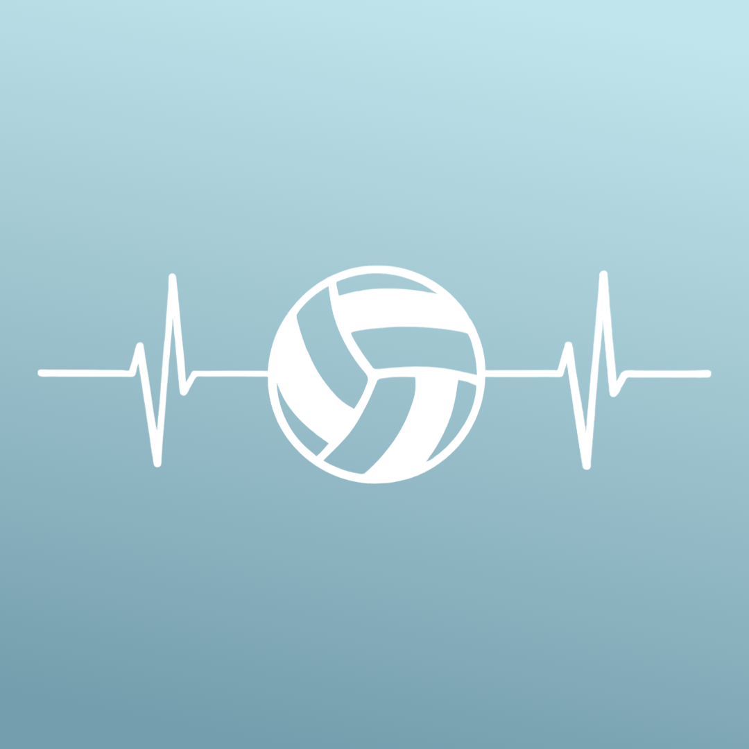 Volleyball - Sticker - Vinyl - White
