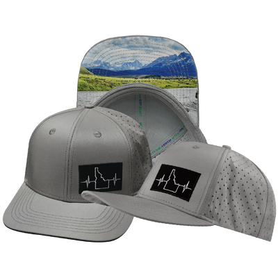 Idaho - 6 Panel - Gray - Laser Mesh (Unisex)