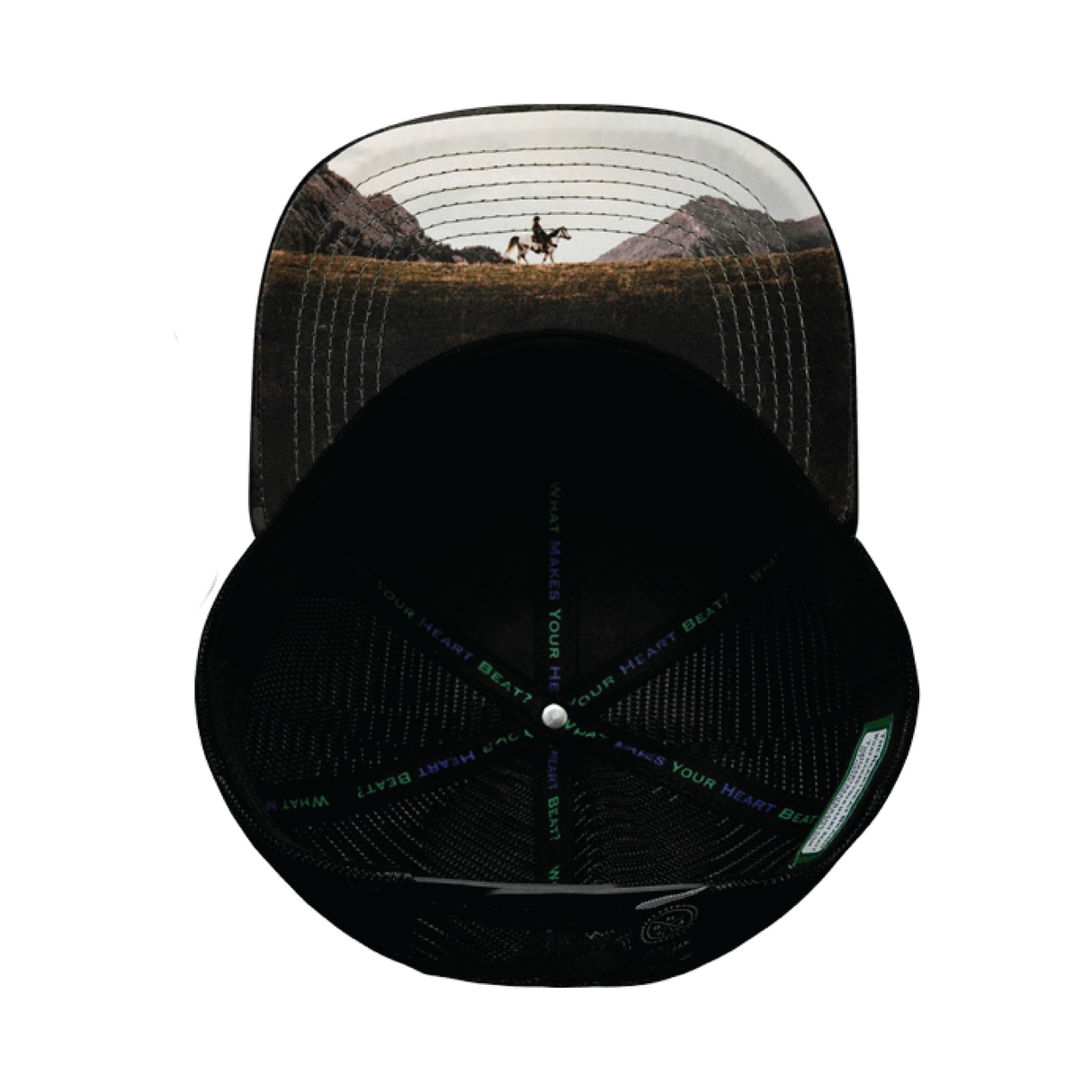 Nevada - 6 Panel - Tan Camo / Black - Trucker Mesh (Unisex)