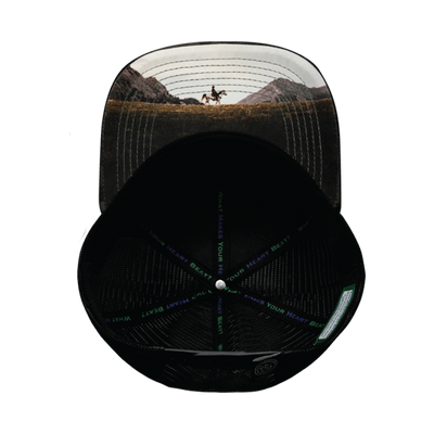 Nevada - 6 Panel - Tan Camo / Black - Trucker Mesh (Unisex)