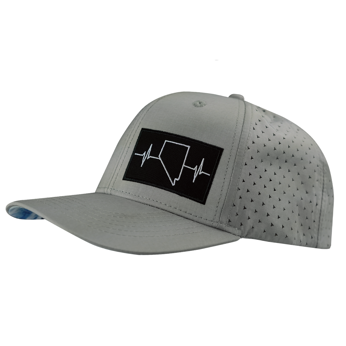 Nevada - 6 Panel - Gray - Laser Mesh (Unisex)