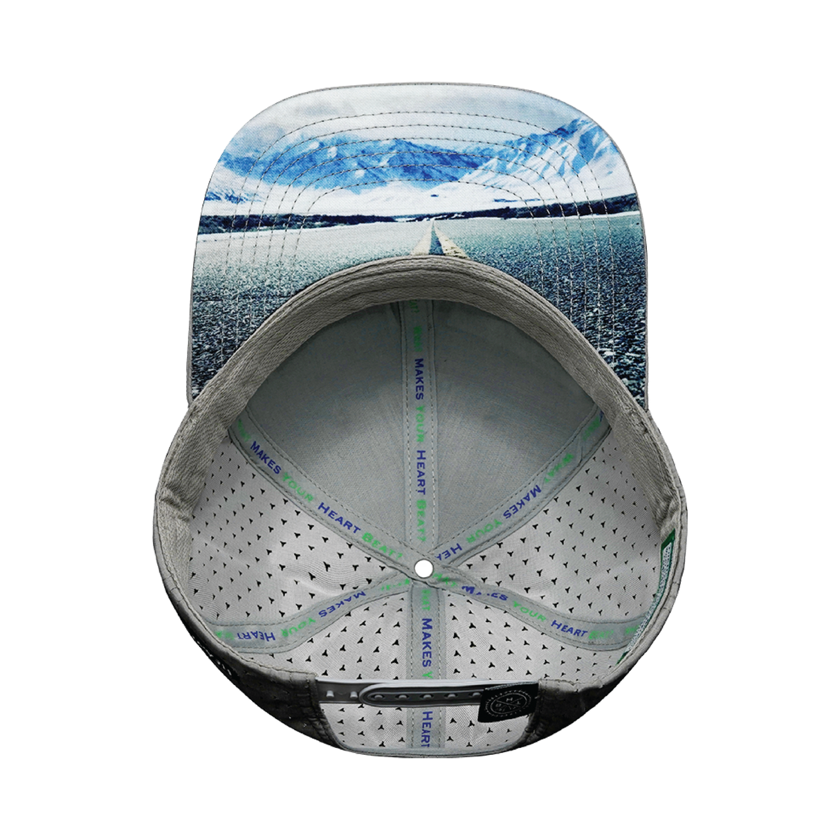 Nevada - 6 Panel - Gray - Laser Mesh (Unisex)