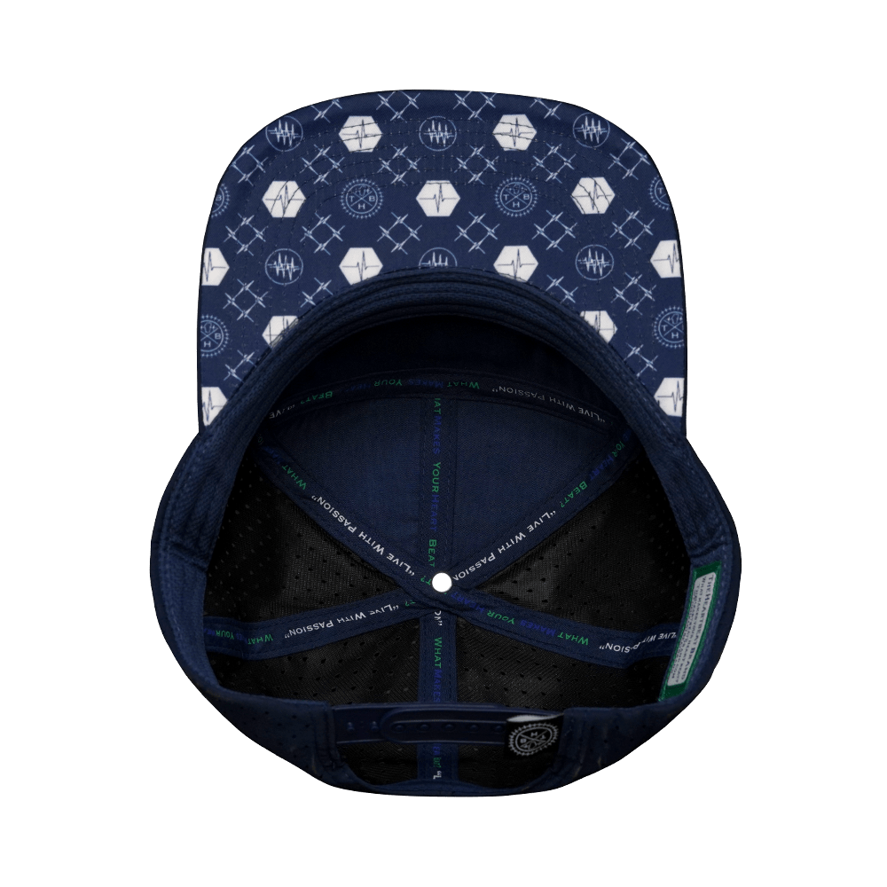Pickleball Hat, Flat Bill, Snapback Hat, Navy, Gray, Whitee, Mens Hat, Womens Hat, Underbill Picture