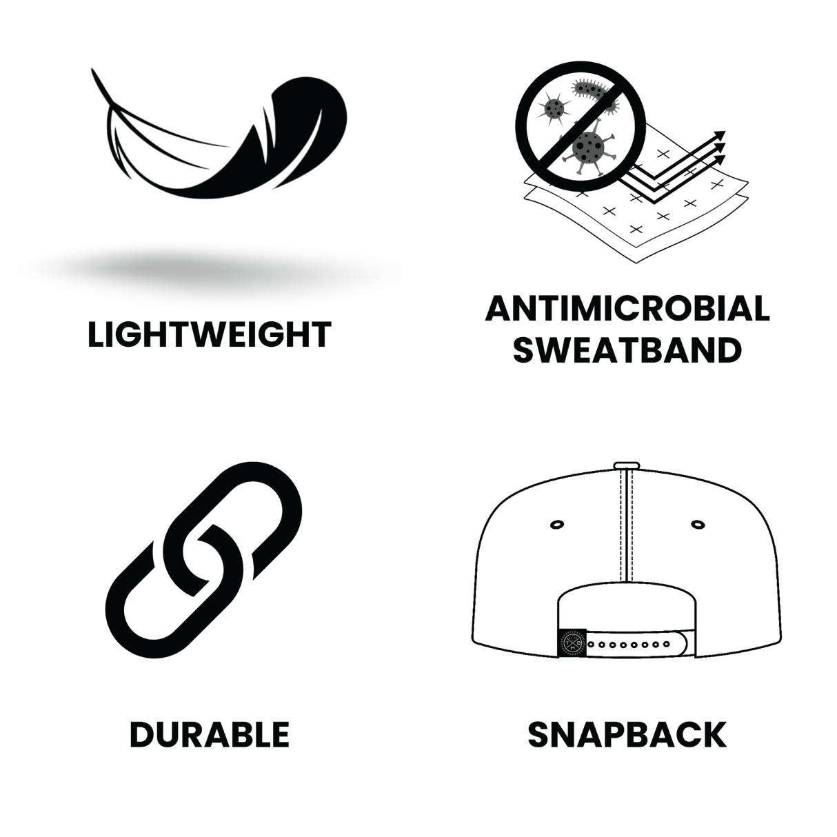 Hunting - 7 Panel - Green Tree Camo - Fabric Back (Unisex)