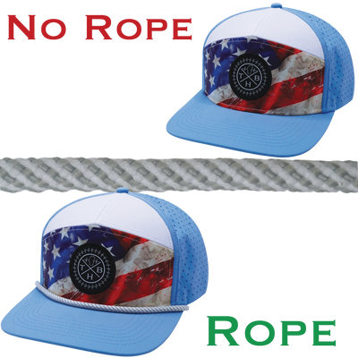Hat Rope - Gray / White - Spiral (Case Of 10 Ropes) $30-$3ea
