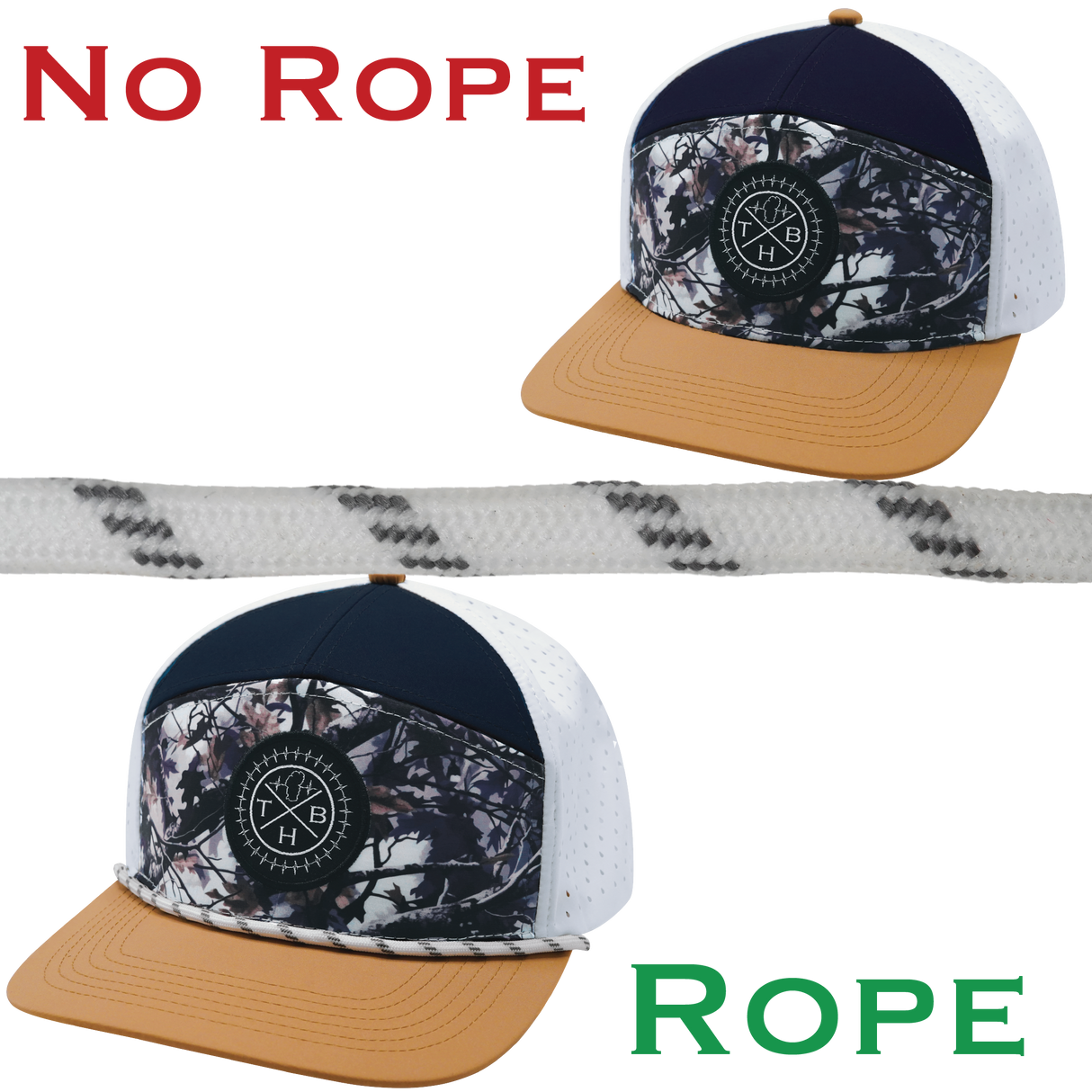 Hat Rope - White / Gray - Dash (Case Of 10 Ropes) $30-$3ea
