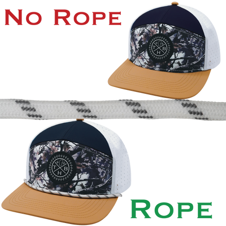 Hat Rope - White / Gray - Dash (Case Of 10 Ropes) $30-$3ea