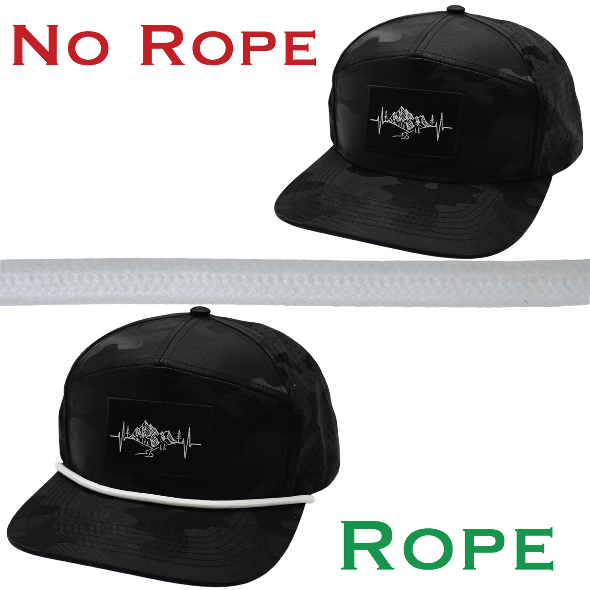 Hat Rope - White (Case Of 10 Ropes) $30-$3ea