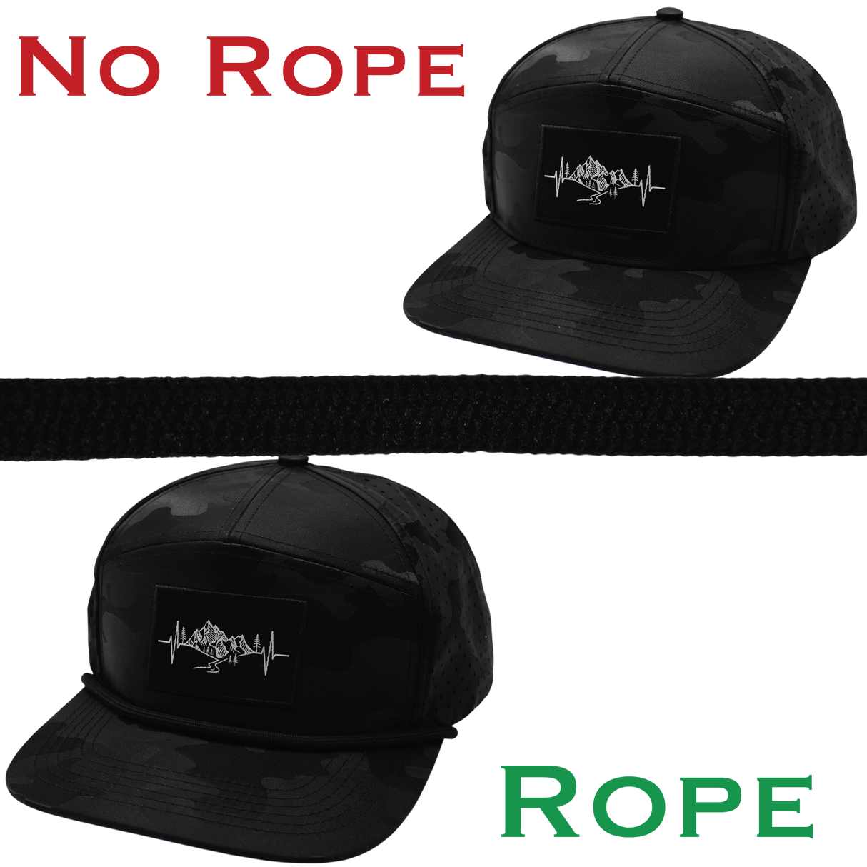 Hat Rope - Black (Case Of 10 Ropes) $30-$3ea