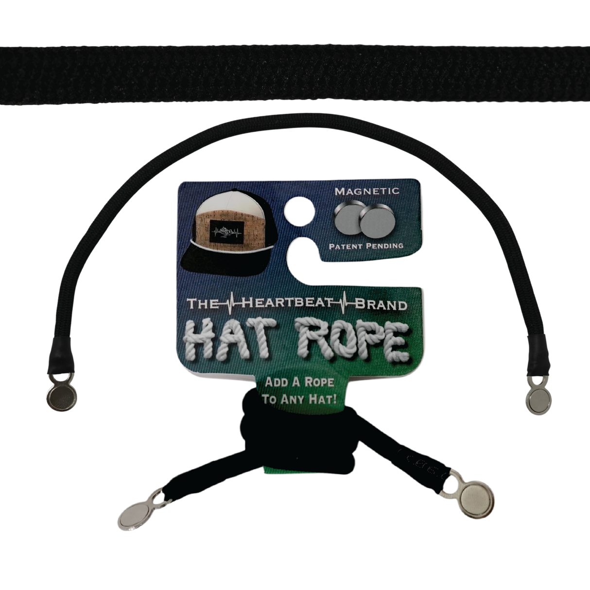 Hat Rope - Black (Case Of 10 Ropes) $30-$3ea