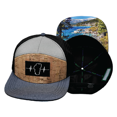 Tahoe - 7 Panel - Cork - Navy / Gray / Black - Jersey Mesh (Unisex)