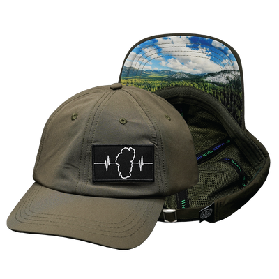 Tahoe - 6 Panel - Unstructured - Relaxed Fit - Olive - Fabric Mesh (Unisex)