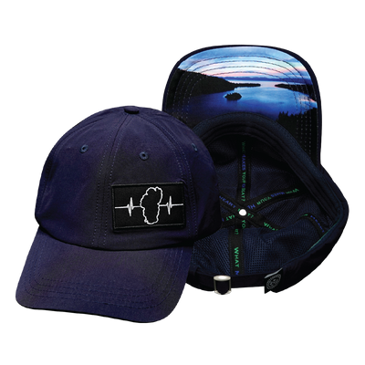Tahoe - 6 Panel - Unstructured - Relaxed Fit - Navy - Fabric Back (Unisex)