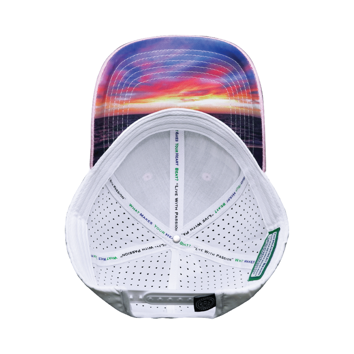 Alabama Hat, Low Profile, Ponytail, Snapback Hat, Pink, White, Mens Hat, Womens Hat, Underbill Picture