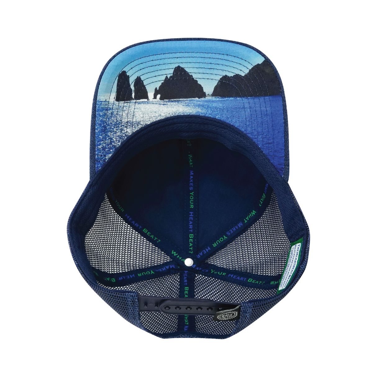 Cabo - 6 Panel - Cork - Navy - Trucker Mesh (Unisex)