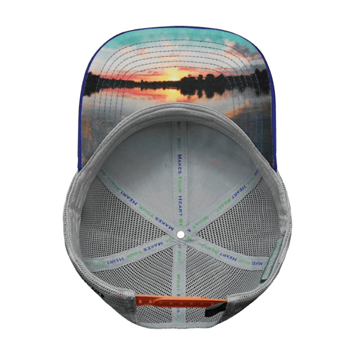 Idaho - 6 Panel - Cork - Royal Blue / Gray - Trucker Mesh (Unisex)