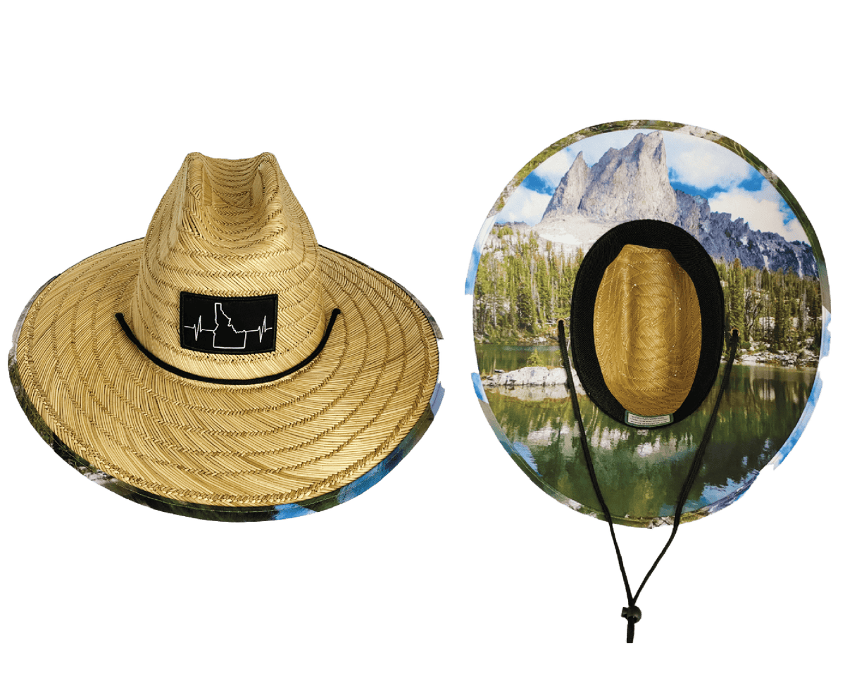 Idaho Straw Sun Hat — Sawtooth