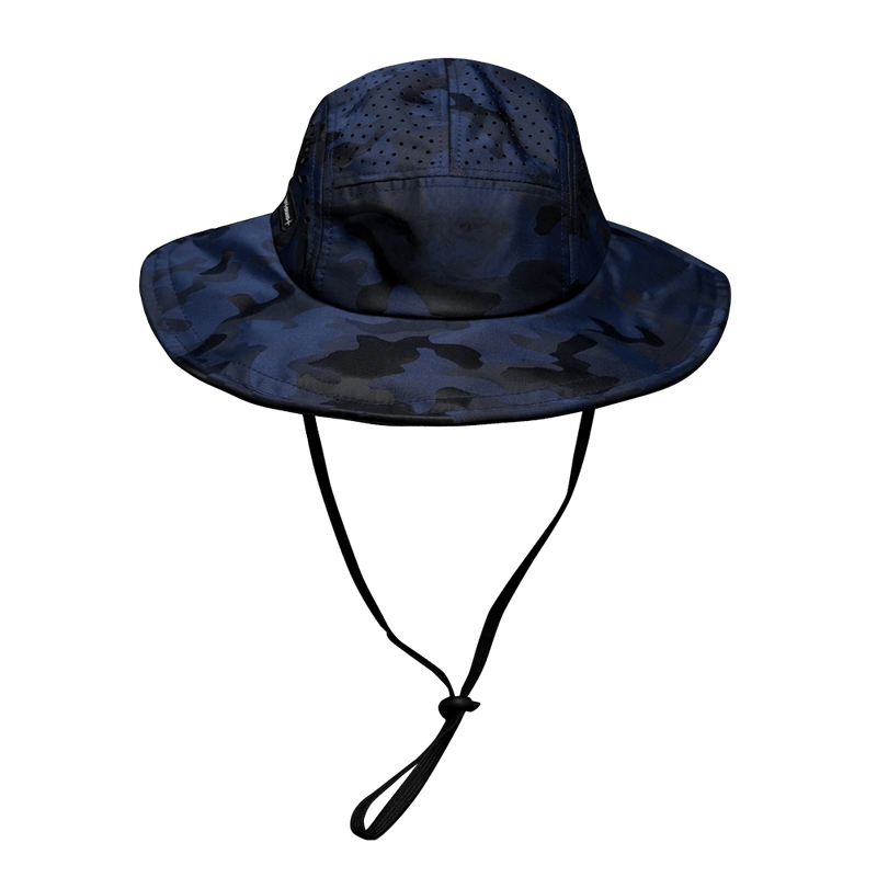 Blank Boonie hat — Navy Camo