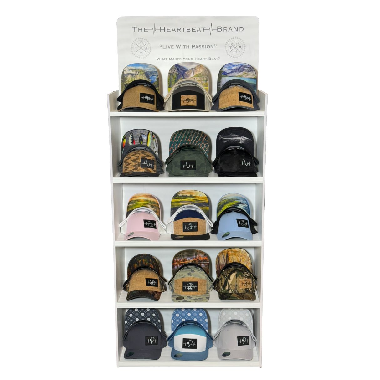 Large Display - 1 Free Per 105 Pieces - White